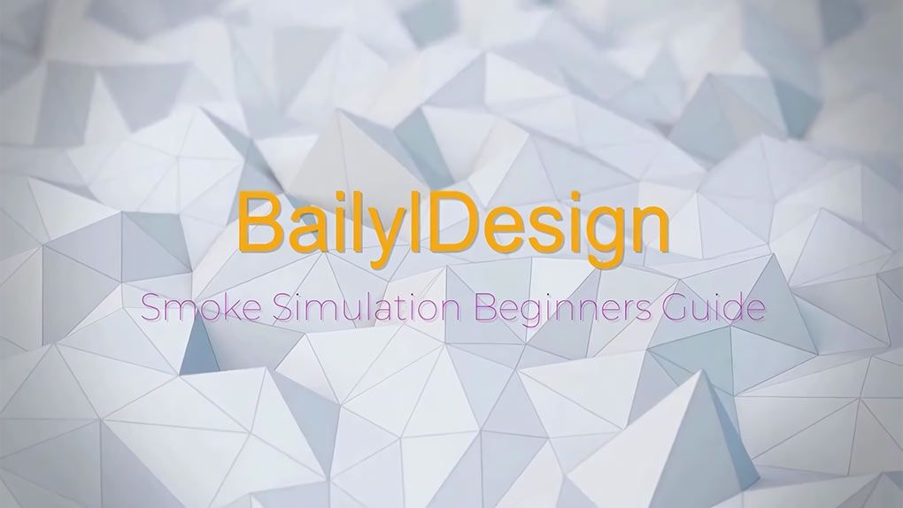 Blender液体流体模拟技术训练视频教程 Learn Blender 3D - Getting Started With Smoke Simulations by Joe BailyBlender,Blender教程 - 趣光影 www.aeown.com