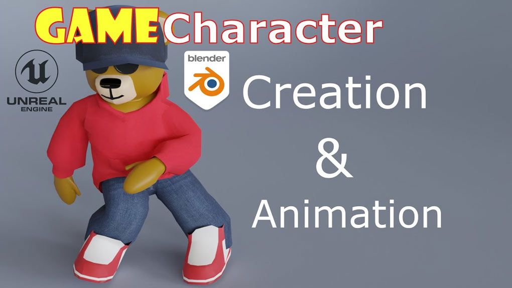 Blender与Unreal Engine角色游戏动画制作视频教程 Video game creation using Blender and Unreal EngineBlender,Blender教程 - 趣光影 www.aeown.com