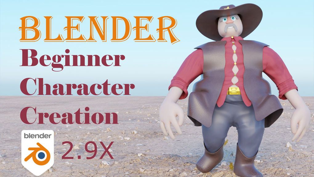 Blender简单角色快速制作入门训练视频教程 中文字幕Blender,Blender教程 - 趣光影 www.aeown.com