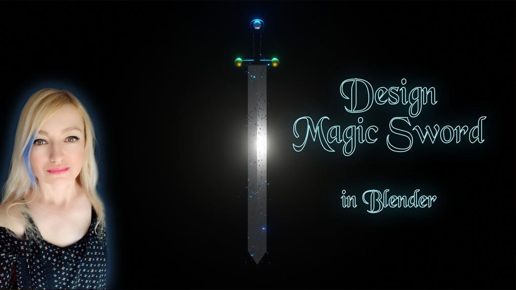 Blender游戏魔剑设计实例制作视频教程 中文字幕 Design Magic Sword in BlenderBlender,Blender教程 - 趣光影 www.aeown.com