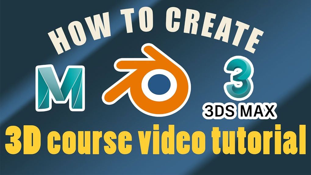 如何为你的学生设计并创建3D视频教程 中文字幕 Create your first 3D video course tutorial - Blender Maya 3Ds MAXBlender,Blender教程 - 趣光影 www.aeown.com