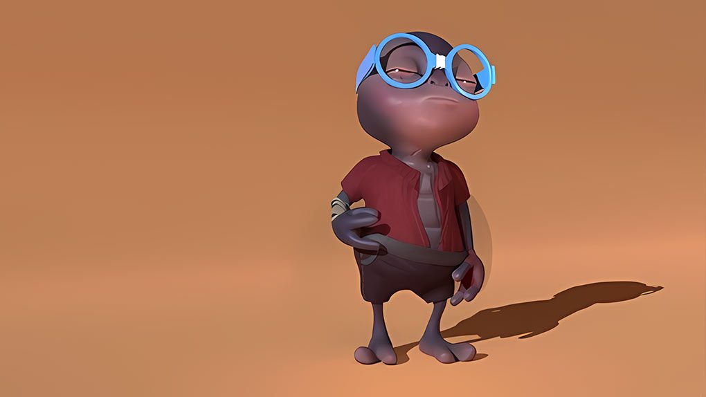 Blender眼睛龟角色三维动画设计视频教程 3D Character Design for AnimationBlender,Blender教程,从0开始学Blender - 趣光影 www.aeown.com