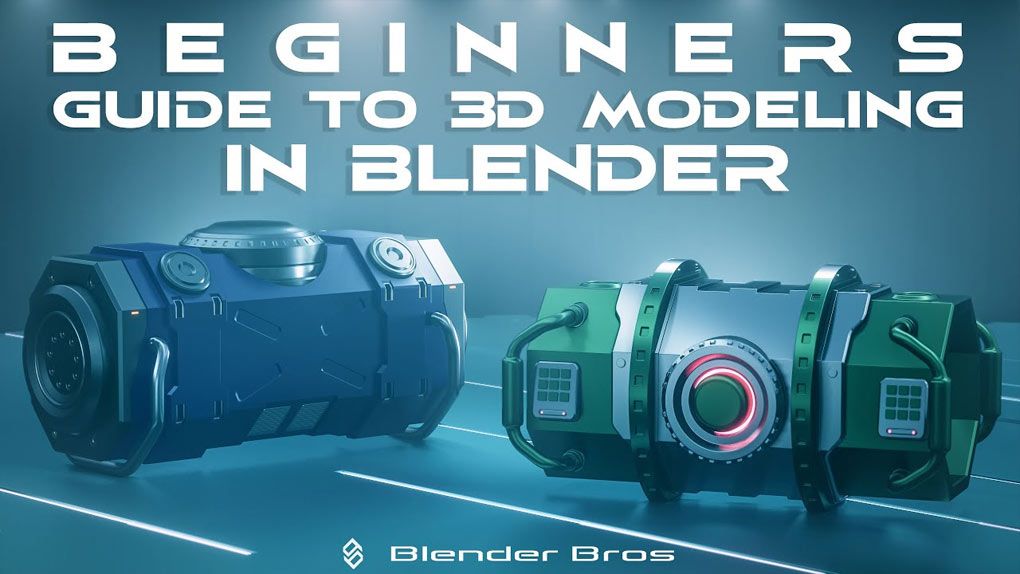 Blender科幻容器3D建模入门指南视频教程 Beginners Guide to 3D Modeling in BlenderBlender,Blender教程,从0开始学Blender - 趣光影 www.aeown.com