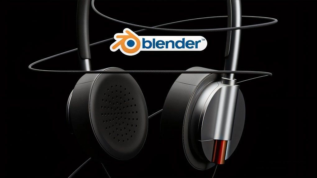 Blender 3D建模与动画初学者入门技术视频教程 Blender: Creating elegant and realistic headphoneBlender,Blender教程,从0开始学Blender - 趣光影 www.aeown.com