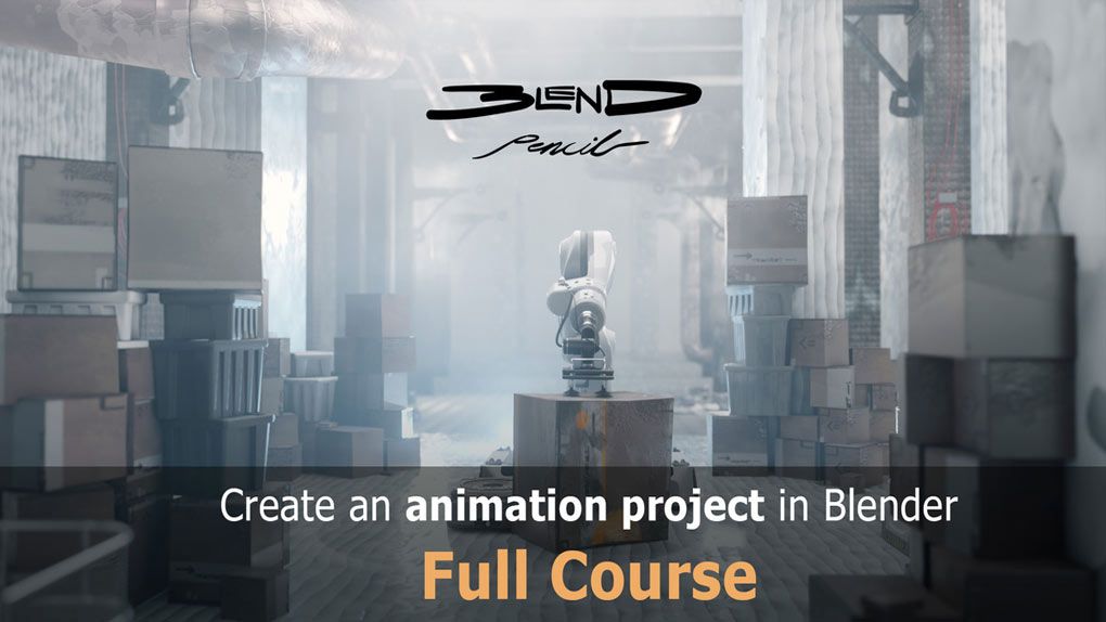 Blender创意动画短片项目制作流程视频教程 Create your animation project in BlenderBlender,Blender教程,从0开始学Blender - 趣光影 www.aeown.com