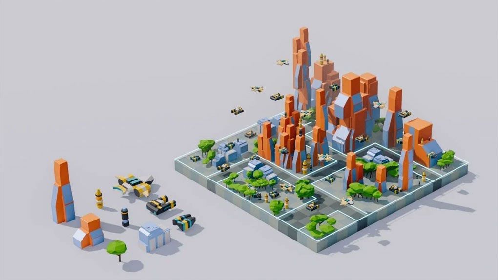 Blender等距视角科幻小世界实例制作视频教程 Building an Isometric SciFi World in Blender 3D: A Complete Beginner's GuideBlender,Blender教程,从0开始学Blender - 趣光影 www.aeown.com