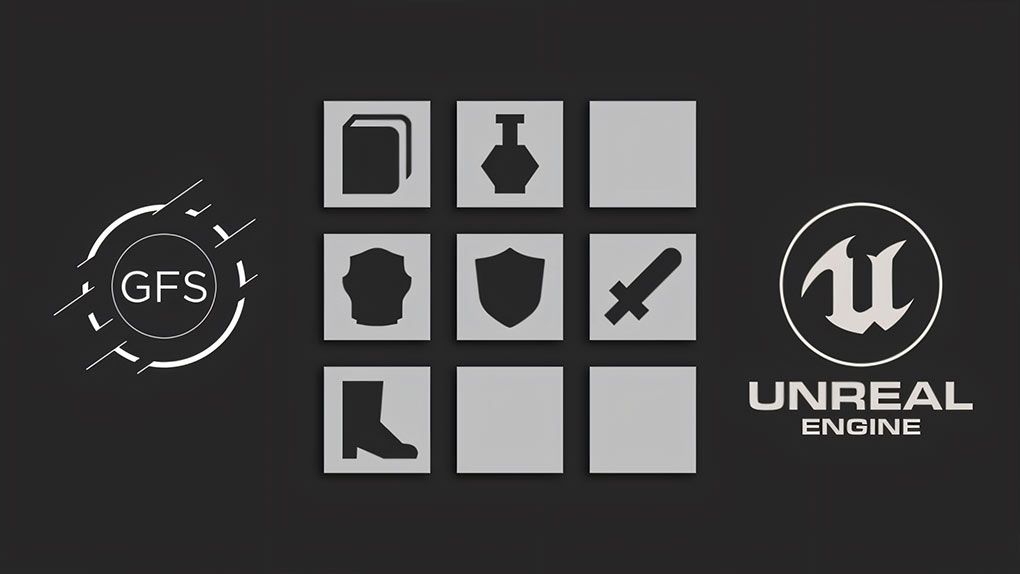 UE5虚幻引擎RPG游戏库存系统制作教程 中文字幕 UNREAL ENGINE 4&amp;5 - Create own INVENTORY system for RPG gameUE5教程,Unreal Engine 5,unreal教程,虚幻引擎5,unreal开发 - 趣光影 www.aeown.com