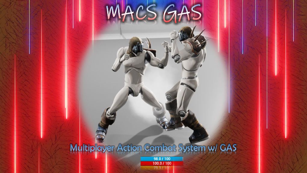 格斗动作战斗系统Unreal Engine游戏素材资源 Multiplayer Action Combat System w/ GAS (MACS_GAS)UE5资源,UE游戏素材,虚幻引擎5,unreal资源,unreal游戏素材 - 趣光影 www.aeown.com