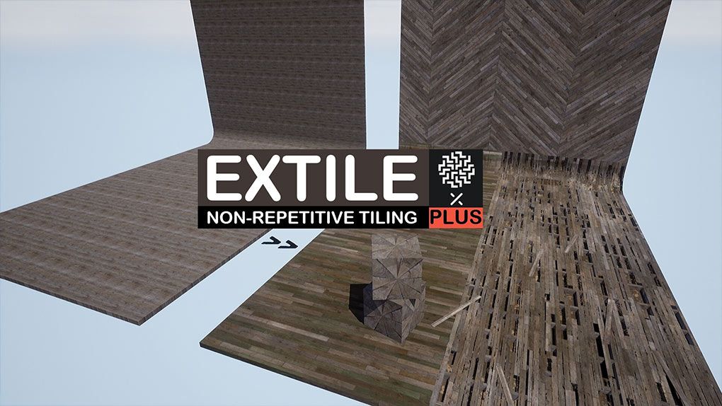 移除纹理重复贴图非重复铺设Unreal Engine游戏素材资源 EXTILE PLUS Non-repetitive tiling master materialsUE5资源,UE游戏素材,虚幻引擎5,unreal资源,unreal游戏素材 - 趣光影 www.aeown.com