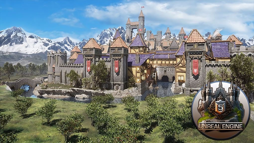 UE5虚幻引擎中世纪完整世界建筑场景构建教程 Building Medieval Worlds - Unreal Engine 5 Modular KitbashUE5教程,Unreal Engine 5,unreal教程,虚幻引擎5,unreal开发 - 趣光影 www.aeown.com