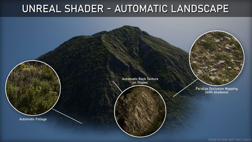 UE5虚幻引擎自动景观着色器制作技术视频教程 Unreal Shader – Automatic Landscape by Michael GerardUE5教程,Unreal Engine 5,unreal教程,虚幻引擎5,unreal开发 - 趣光影 www.aeown.com