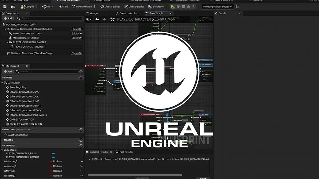 UE5虚幻引擎人物角色升级系统蓝图制作视频教程 Unreal Engine 5 Blueprint RPG Character Level Up SystemUE5教程,Unreal Engine 5,unreal教程,虚幻引擎5,unreal开发 - 趣光影 www.aeown.com