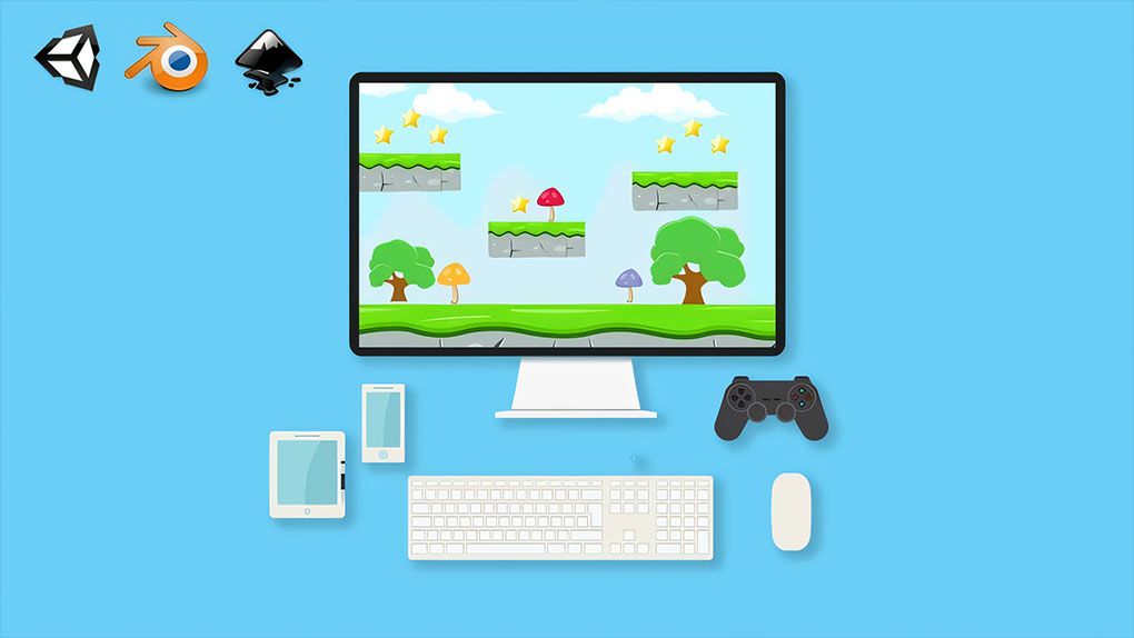 Unity游戏设计开发2D和3D项目实例训练视频教程 中文字幕 Unity Game Design &amp; Development : 20+ 2D &amp; 3D ProjectsUnity教程,Unity,Unity开发,Unity3D - 趣光影 www.aeown.com