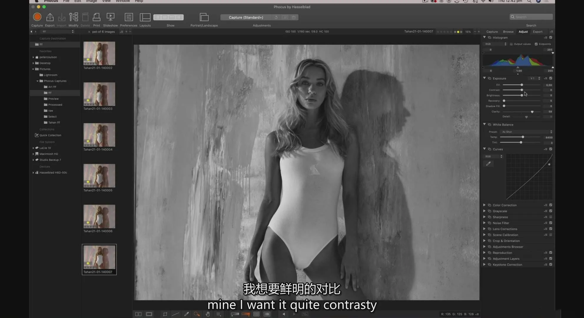 摄影师 Peter Coulson 一种设置拍摄多种风格写真人像教程-中英字幕Peter Coulson,一盏灯摄影,私房摄影教程,摄影布光教程 - 趣光影 www.aeown.com