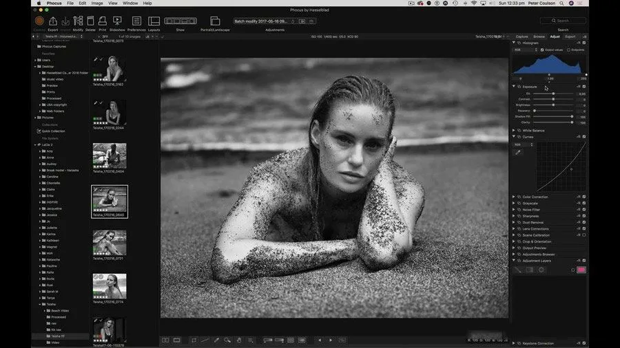 Peter Coulson 澳大利亚摄影师海滩私房人像摄影布光及后期修饰教程Peter Coulson,摄影布光教程,棚拍人像教程,黑白人像摄影,人像摆姿教程 - 趣光影 www.aeown.com