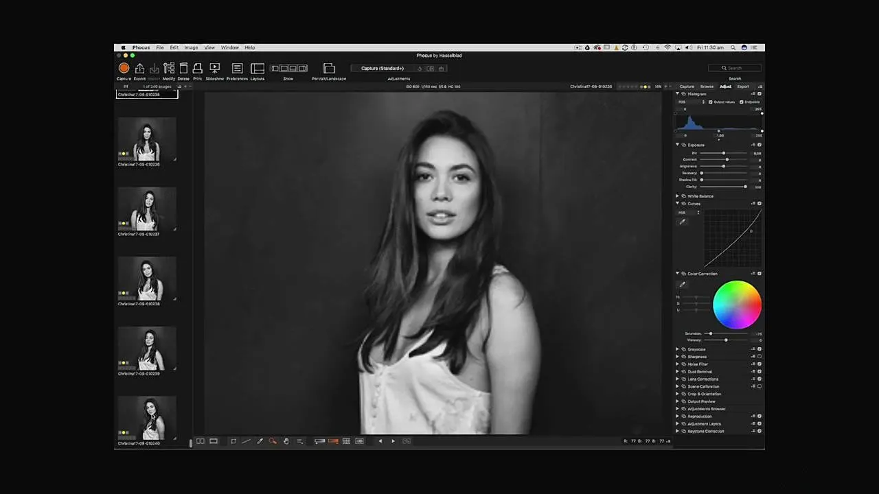 澳大利亚摄影师Peter Coulson棚拍模特Cristina布光及修饰教程Peter Coulson,摄影布光教程,棚拍人像教程,黑白人像摄影,人像摆姿教程 - 趣光影 www.aeown.com