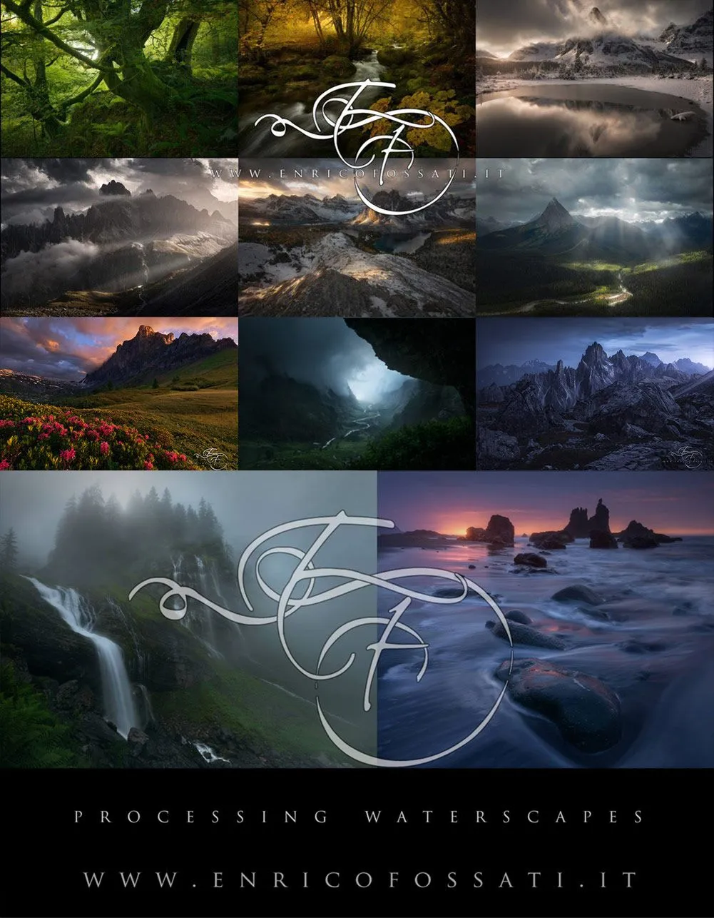 摄影师Enrico Fossati黑暗情绪风景摄影后期9套合集-中文字幕风光摄影教程 - 趣光影 www.aeown.com