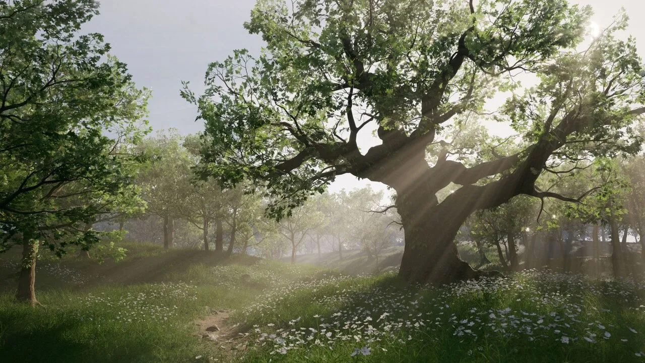 SpeedTree游戏树叶模型完整制作流程视频教程 Creating Foliage for Videogames - 趣光影 www.aeown.com