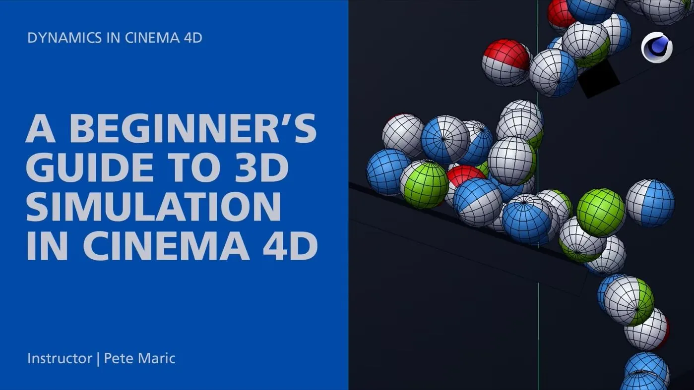 Cinema 4D中3D模拟仿真技术初学者指南视频教程 中文字幕 - 趣光影 www.aeown.com