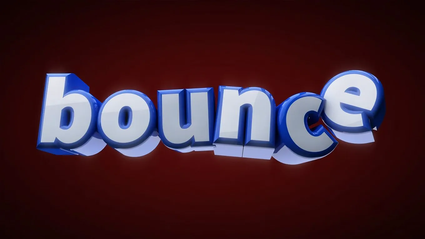 C4D卡通3D文字跳跃动画视频教程 Bouncing Text Cinema 4D Tutorial - 趣光影 www.aeown.com