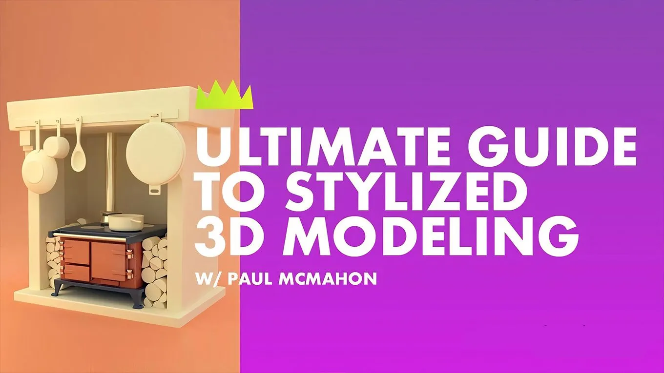 C4D硬表面建模技术终极指南视频教程 Ultimate Guide to Stylized 3D Modeling in Cinema 4D - 趣光影 www.aeown.com