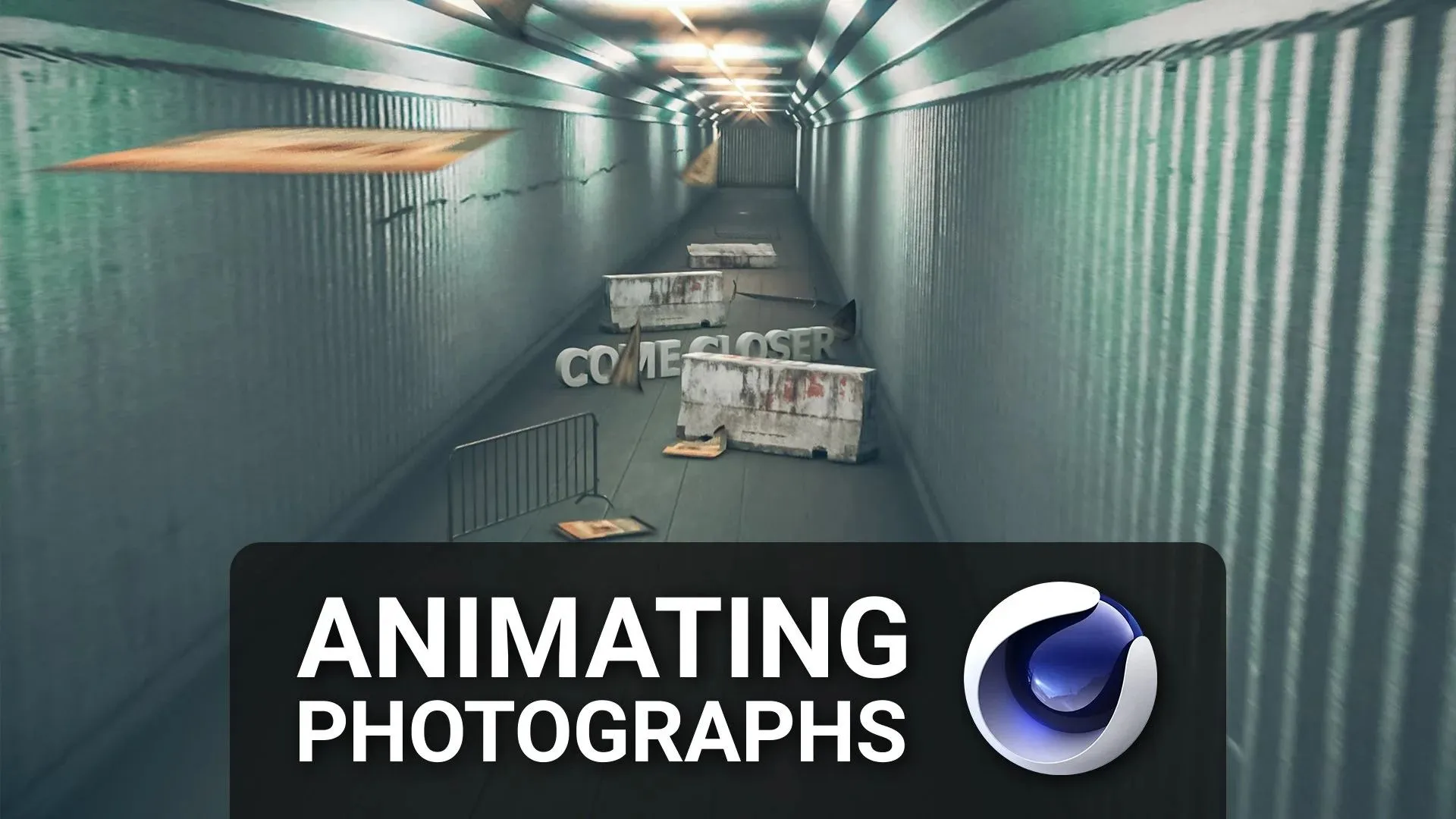 C4D把静帧图像制作成复杂动画场景训练视频教程 Animating Photographs With Cinema 4D - 趣光影 www.aeown.com