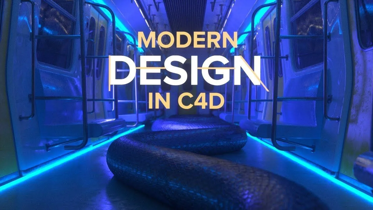 C4D创新设计艺术创作进阶训练视频教程 Modern Design in Cinema 4D - 趣光影 www.aeown.com