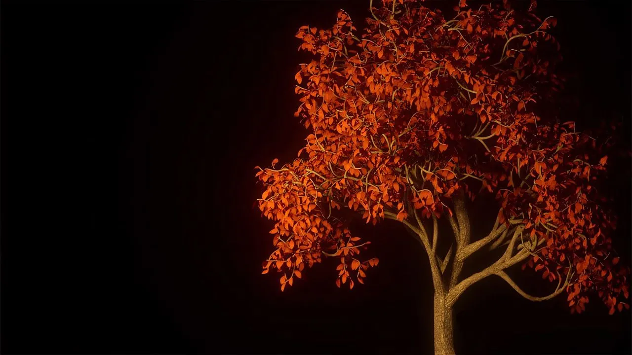 C4D与Octane逼真自然树场景实例制作视频教程 How to make an Easy Realistic Nature Tree Scene in Cinema 4D OctaneC4D入门,C4D基础教程,C4D教程,C4D自学课程,Cinema 4D教程 - 趣光影 www.aeown.com