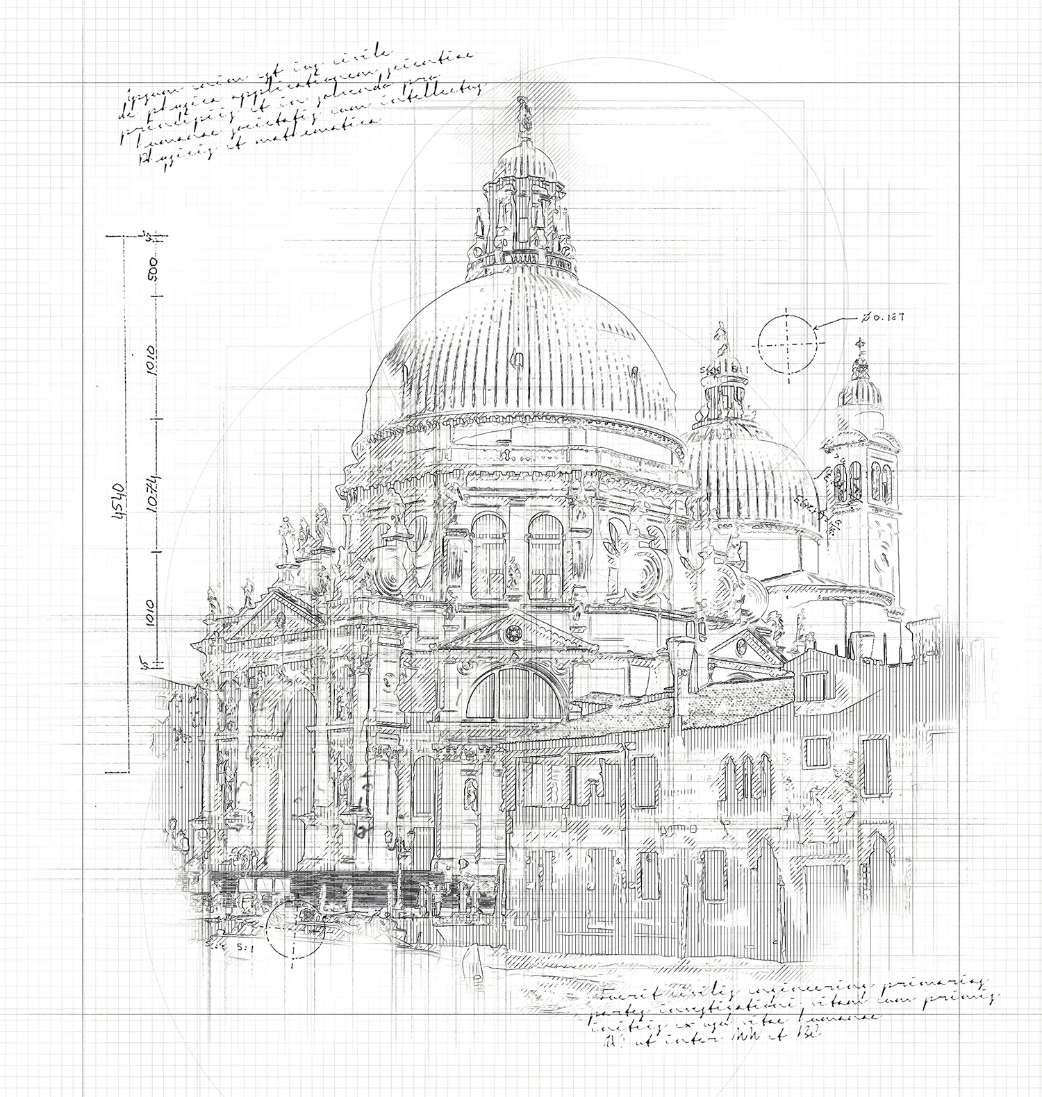 建筑素描草图手绘效果PS动作 Animated Architecture Sketch Photoshop Action 附视频教程PS动作 - 趣光影 www.aeown.com