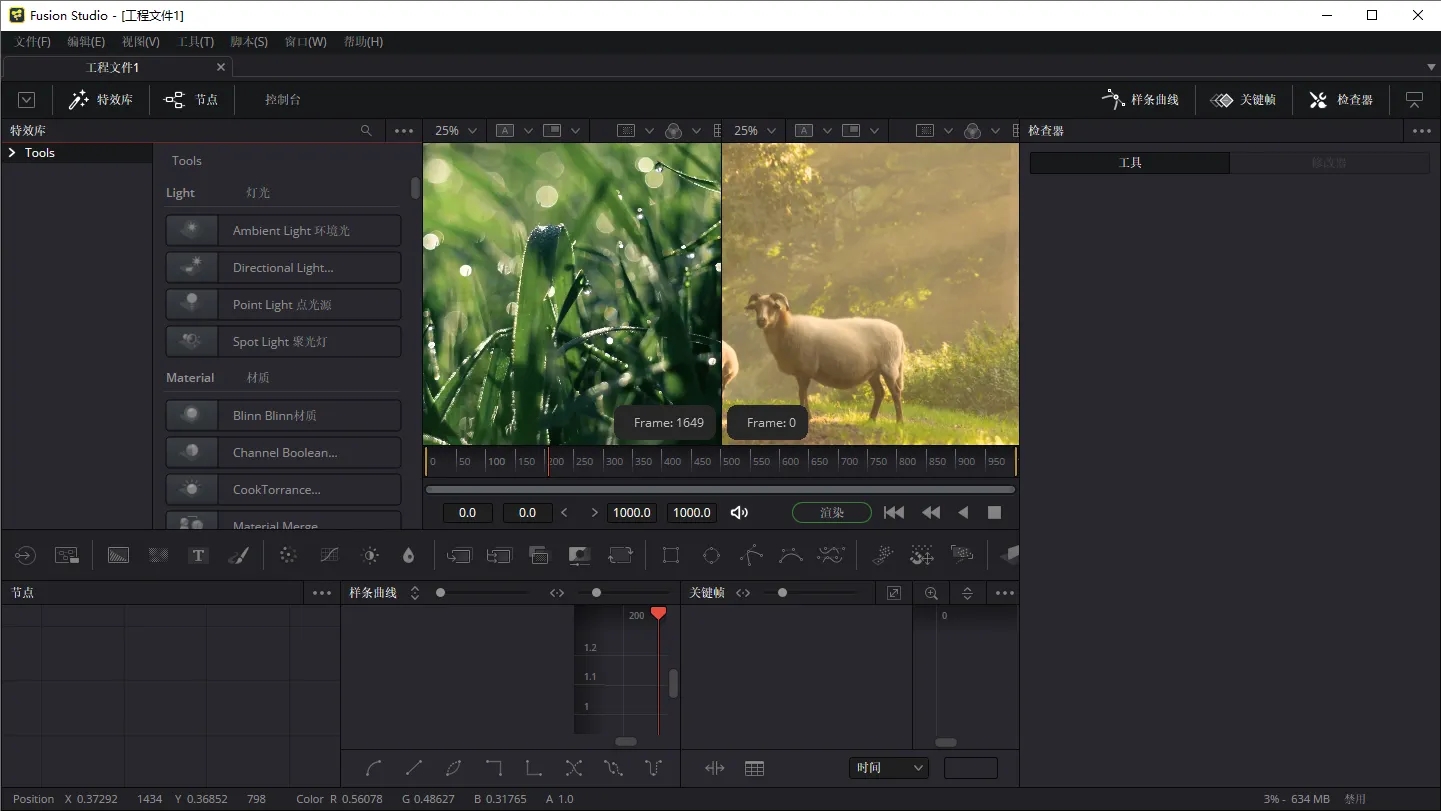 Blackmagic Fusion Studio v19.1.2 Build 4 Win/Mac中文版 影视特效合成软件 - 趣光影 www.aeown.com