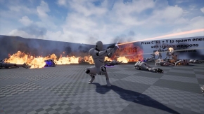 第三人称战斗与武器系统蓝图Unreal Engine游戏素材资源V2版 Third Person Weapon/Combat System V2