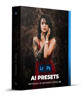 SharkPixel – AI Presets 人像修饰Lightroom人工智能AI自适应预设