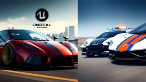 UE5虚幻引擎赛车竞速追逐游戏开发视频教程 Unreal Ultimate Vehicle, Drivable Racing & Chasing Mechanics