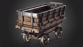 Blender矿车完整建模实例制作工作流程视频教程 Mastering 3d Modeling, Create a Minong Cart from Scratch