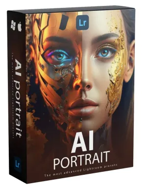 PixSpace-AI人工智能完美人像LR预设 AI Portrait Lightroom Presets