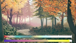 雾气后期色彩氛围特效Unreal游戏素材 Fog Gradients