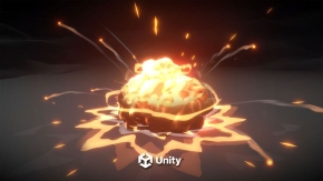 Unity游戏爆炸视觉特效完整实例制作视频课程 中文字幕 Visual Effects for Games in Unity - Stylized Explosion