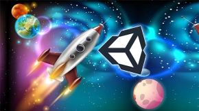 Unity太空射击游戏完整项目实例制作视频教程 中文字幕 Unity Space Shooter Game Development tutorial using C#