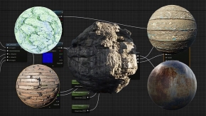 UE5虚幻引擎材质制作指南工作流程视频教程 Unreal Engine 5 Materials: A Comprehensive Guide