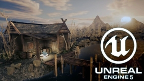 UE5虚幻引擎概念环境场景构建核心技术训练教程 Unreal Engine 5 Beginners Guide to Building an Environment