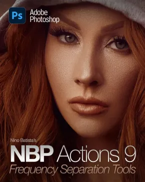 Nino Batista-高端人像精修润饰饰频率分离PS动作 NBP Actions 9