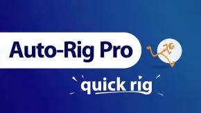 人物角色自动绑定Blender插件 Auto-Rig Pro V3.67.32 + Quick Rig V1.25.17