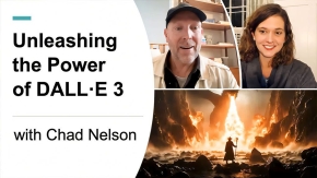 DALL-E 3人工智能创意图像制作核心技术视频教程 中文字幕 Unleashing the Power of DALL-E 3: A Conversation with Creative Director Chad Nelson