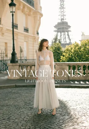 Lara Jade –复古胶片人像预设 Lightroom Presets - Vintage Tones Set