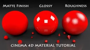 C4D反射通道材质详细设置视频教程 Reflectance Cinema 4D Tutorial